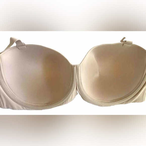 Skims Fits Everybody Strapless Bra 40DDD in Sand color, BA-BAN-3151 - Picture 12 of 14